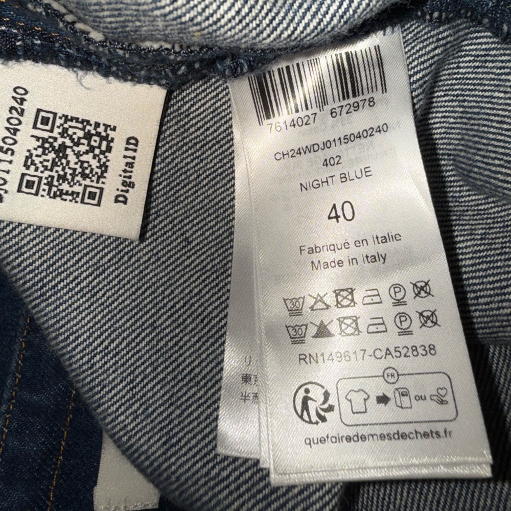 Chloe Denim Midi Skirt Night blue - Picture 12 of 13